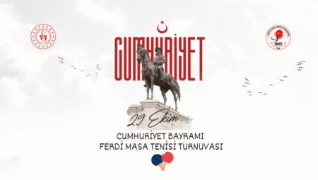 29 Ekim Cumhuriyet Bayramı Masa Tenisi Turnuvası