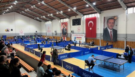 10 Kasım Atatürk’ü Anma Ferdi Masa Tenisi Turnuvası Tamamlandı