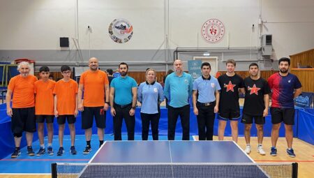 İstanbul Büyükler Takım İl Birinciliği Masa Tenisi Turnuvası Başladı