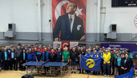 İstanbul Kuruluşlar Arası Masa Tenisi Lig Müsabakaları Tamamlandı