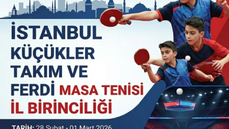Küçükler Takım ve Ferdi İl Birinciliği Masa Tenisi Turnuvası