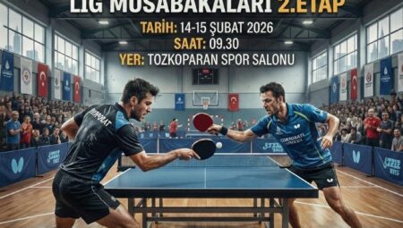 İstanbul Kuruluşlar arası Masa Tenisi Lig müsabakaları 2.Etap