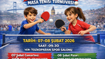 İstanbul Minikler Takım ve Ferdi İl Birinciliği Masa Tenisi Turnuvası