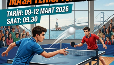 Üsküdar İlçe Okullar Arası Masa Tenisi Turnuvası Yapılacaktır