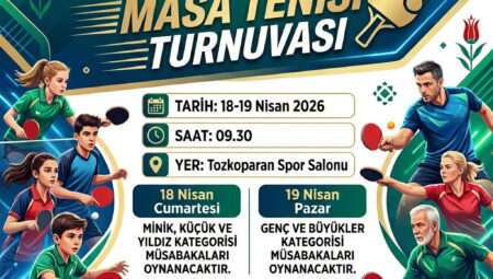 Kutlu Doğum Haftası – Masa Tenisi Turnuvası Yapılacaktır