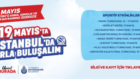 İBB 19 Mayıs Masa Tenisi Turnuvası Yapılacaktır