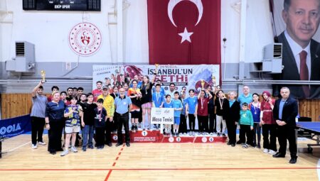 29 Mayıs İstanbul’un Kurtuluşu Masa Tenisi Turnuvası Sonuçları