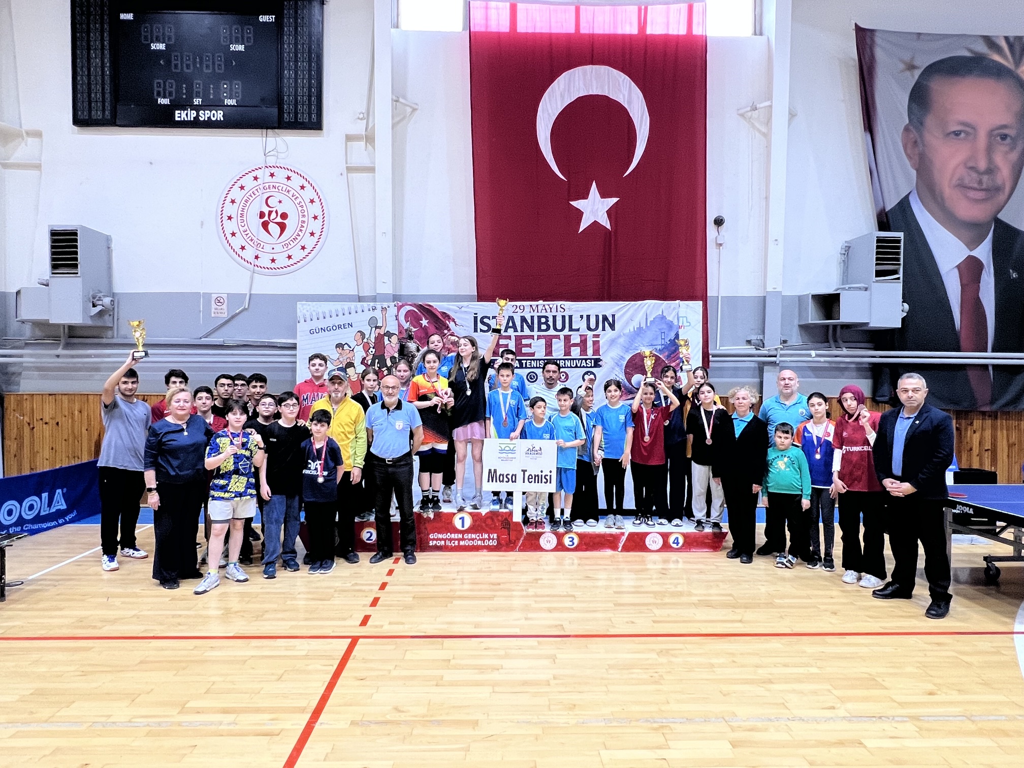 29 mayıs istanbul'un kurtuluşu masa tenisi turunuvası sonuçları