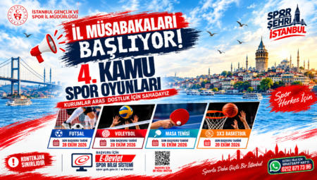 4.Kamu Spor Oyunları Masa Tenisi Müsabakaları Başlıyor!